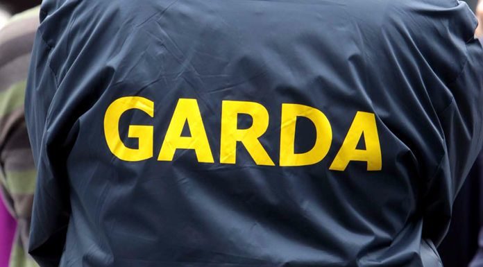 back of garda jacket