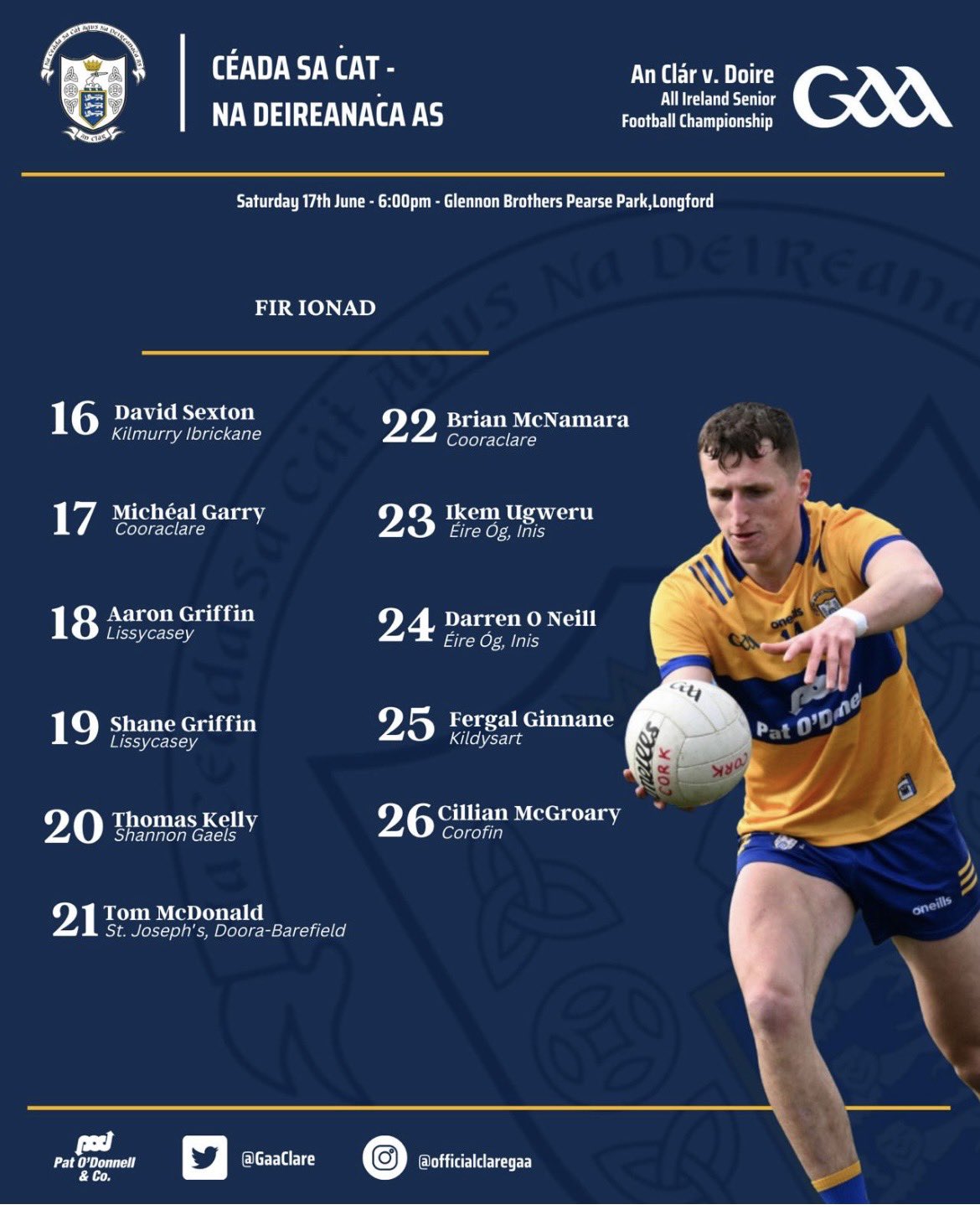 Subs v Derry