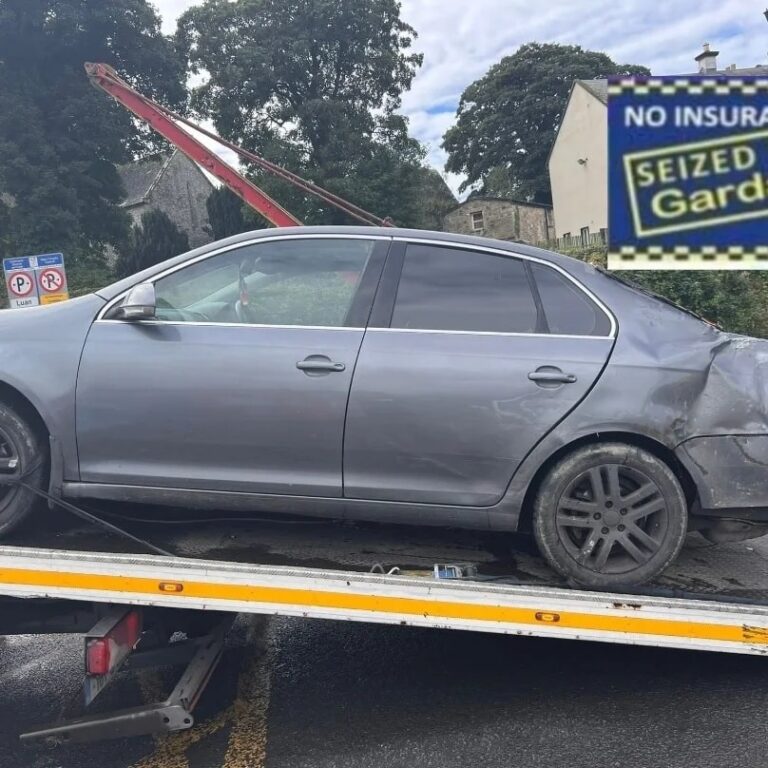 Gardaí Seize Vehicle Without Tax, Insurance, NCT Or Back Window In East Clare